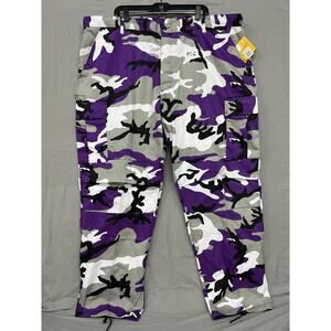 Rothco 7927 BDU Ultra Violet Camo Pant New w/Tags Size XXXL Adjustable Waist